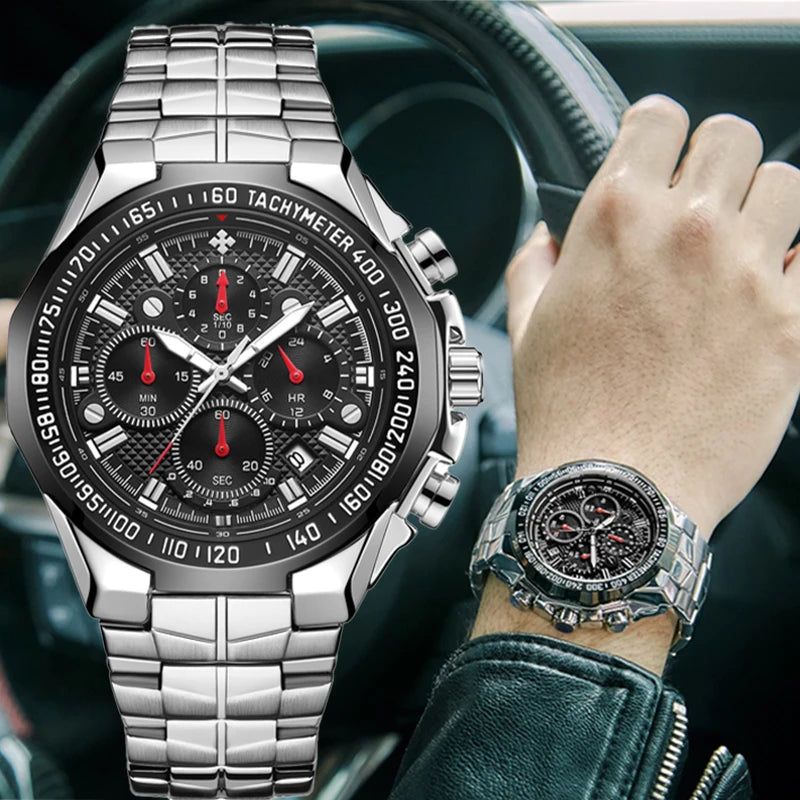 Relógio WWOOR Titan Chronograph