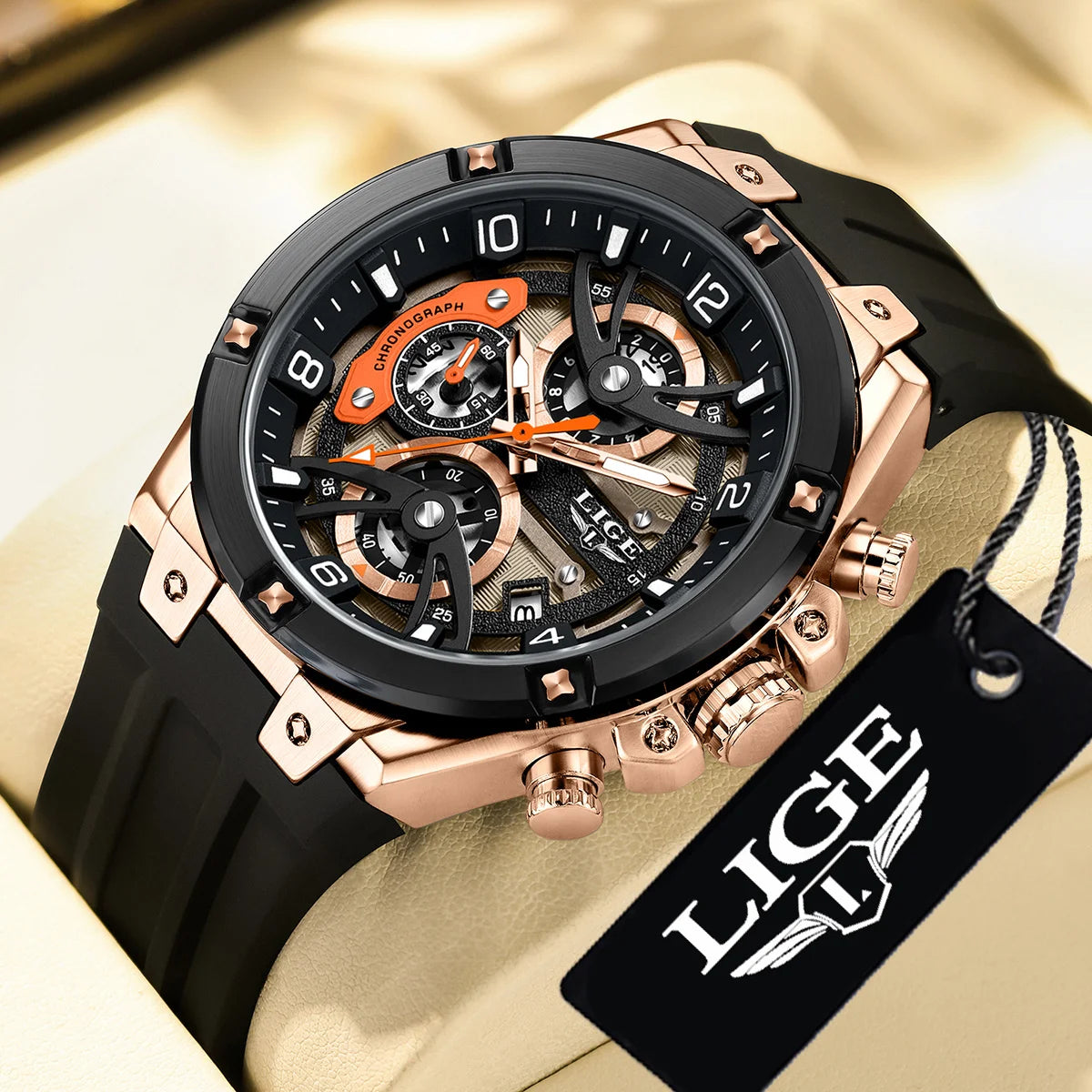 Relógio LIGE AeroSpeed Chrono